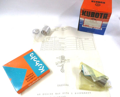 Piston and Ring Kit for Kubota V1702-A/DA (07916-28330, 19223-21110)