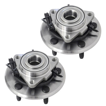2X Front Wheel Bearings and Hub 515113 for Dodge Ram 1500 (2006–2008)