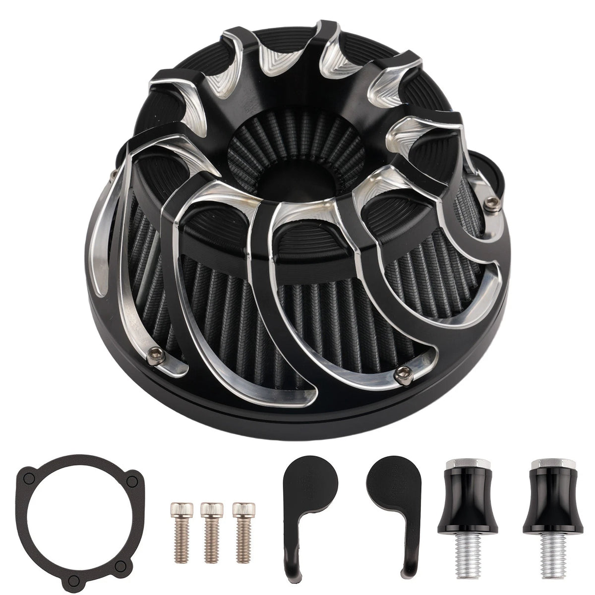 Air Cleaner Intake Filter Kit for Harley Sportster XL 883 XL 1200 (2004–2023)