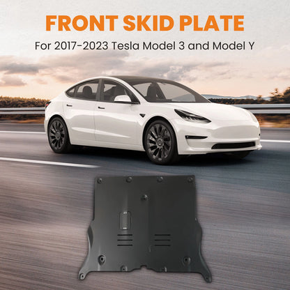 Front Skid Plate Under Engine Guard for Tesla Model 3 (2017–2026)