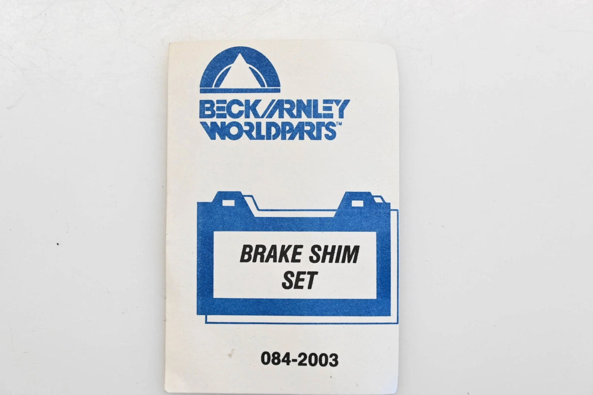 Brake Pad Shim Kit for Beck/Arnley (084-2003)