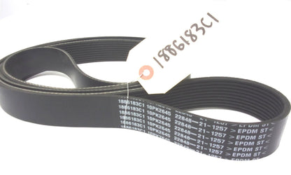 Serpentine V-Belt 10PK2645 for International (1886183C1)