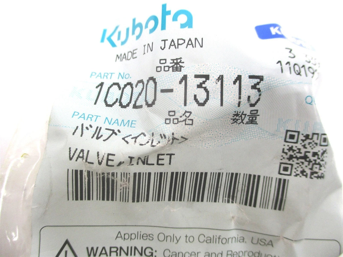 Inlet Valve Set for Kubota V3800 V3800DI (1C020-13110, 1C020-13113, 1C020-13114)