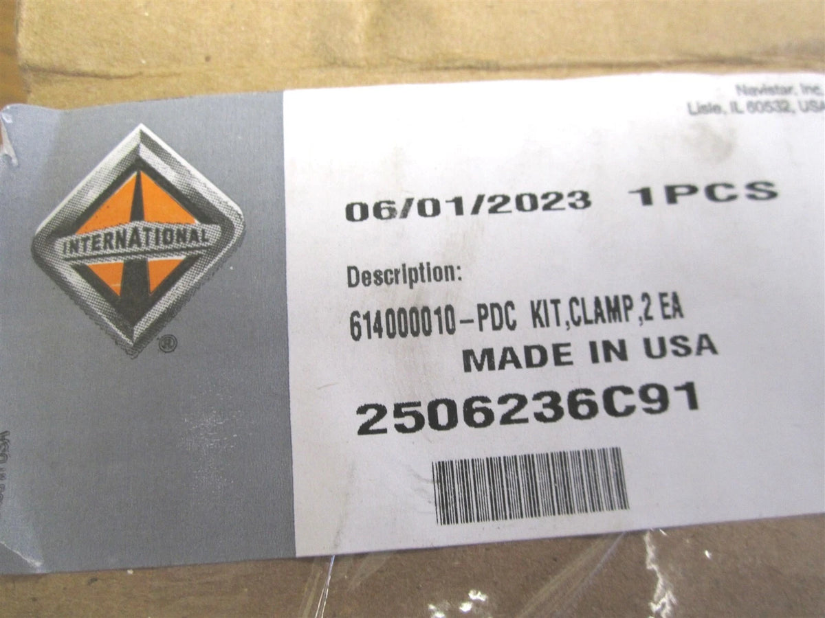 Mirror Clamp Kit for International (2506236C91, 2591860C1, 614000010)