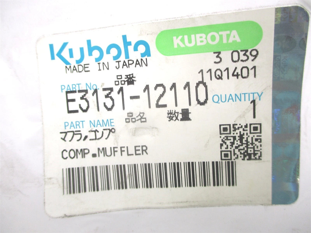 Muffler for Kubota KVP20S KVP30 (E3131-12110)