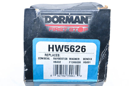 Disc Brake Hardware Kit for Dorman HW5626, H5632, F1386038 (NOS)