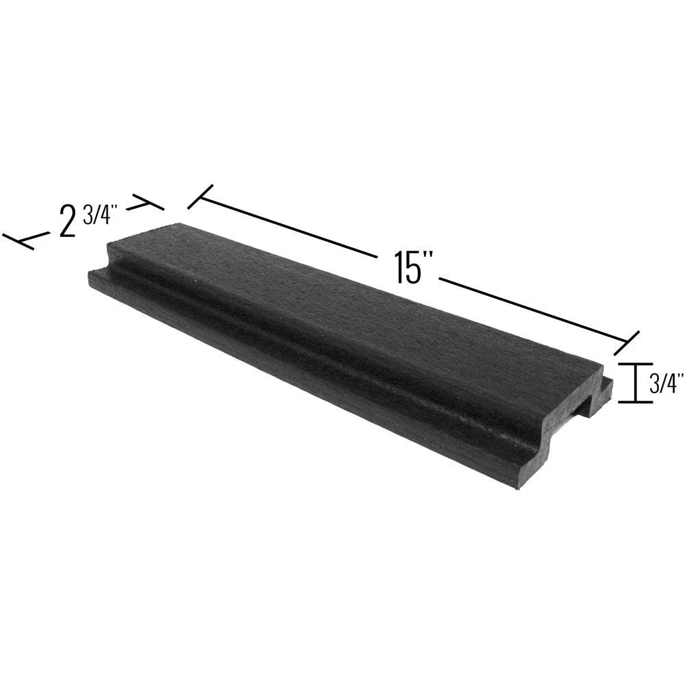 6-Piece Traction Grips for Snowmobile Trailer Hitch (15")