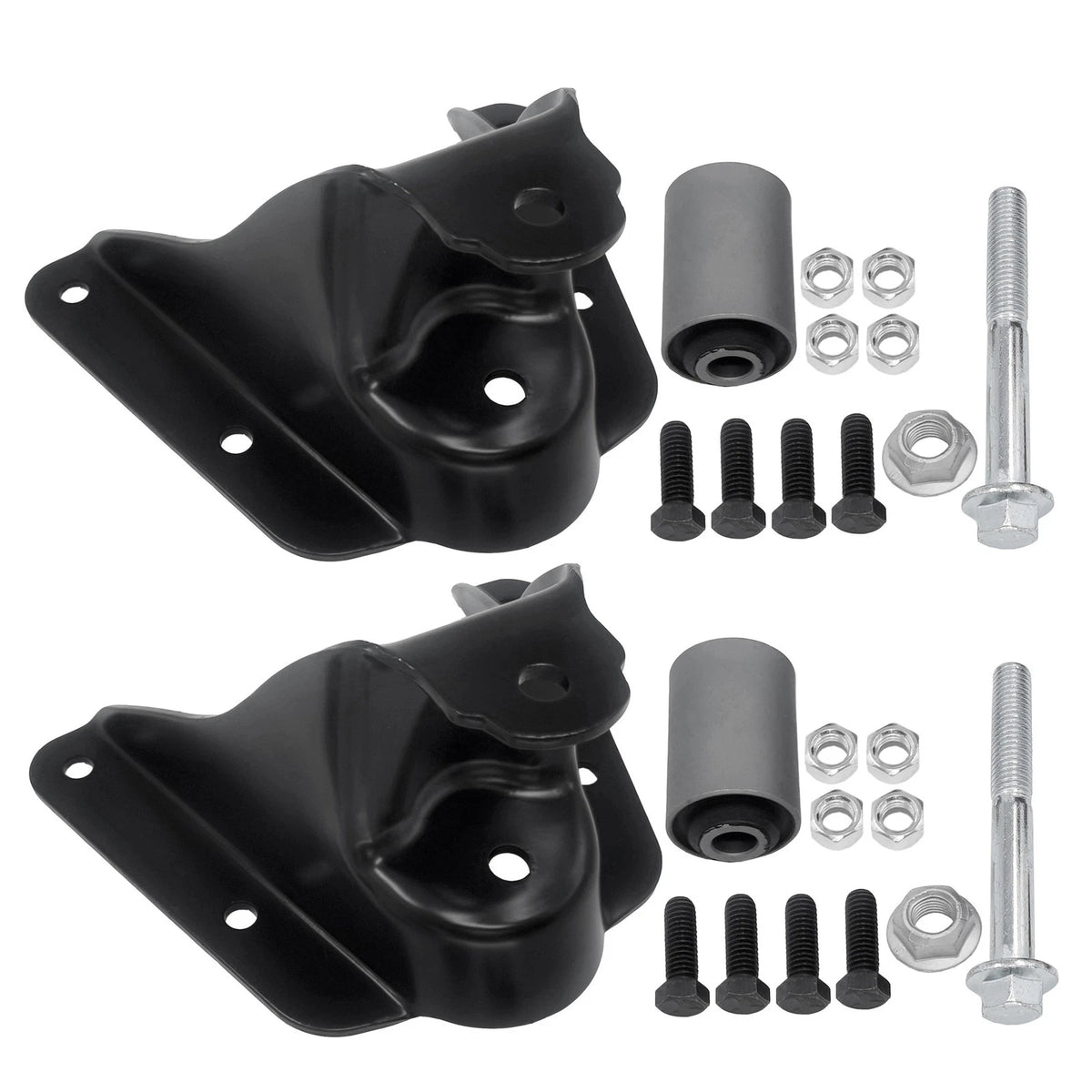 2X Front Leaf Spring Shackle Bracket Kit for Ford F-150 (1980–1996) 722002