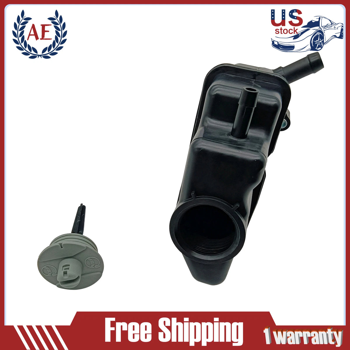 Power Steering Reservoir Tank w/ Cap for Volkswagen Beetle (1998–2007) 3R-909