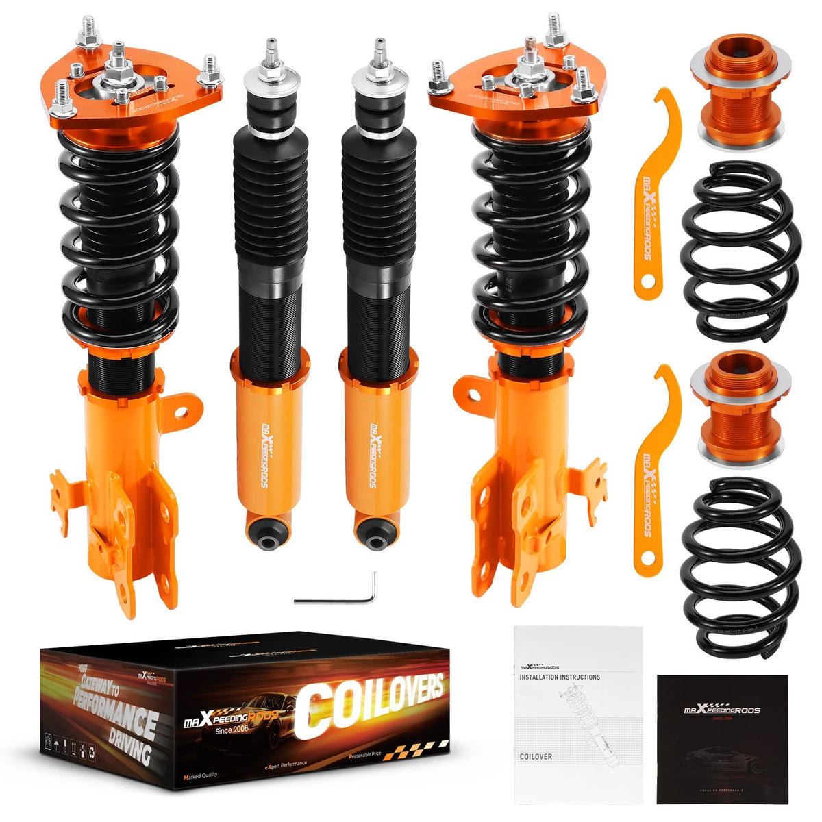 24 Way Damper Coilovers for Scion TC (2011–2016) Struts Suspension Kits