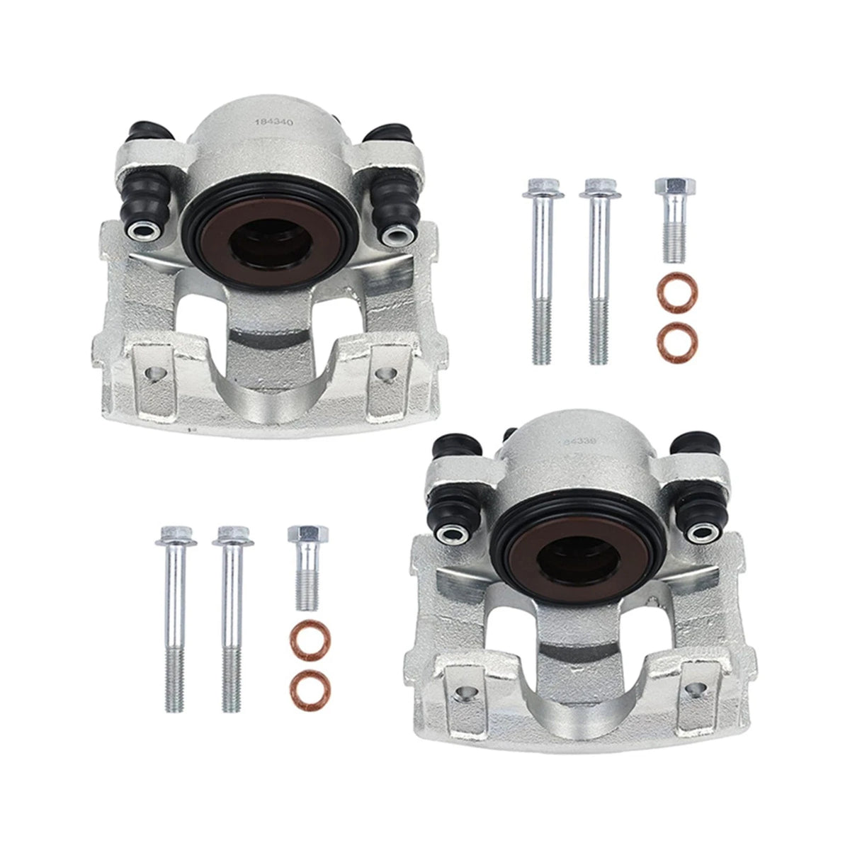 Front Left & Right Brake Calipers for Jeep Cherokee Wrangler TJ Comanche (1990–2006)