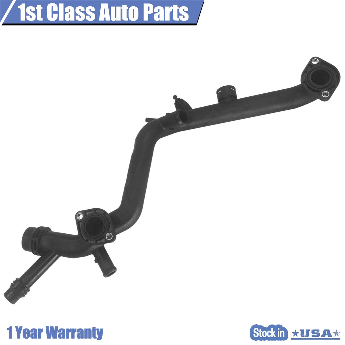 Radiator Coolant Pipe Water Hose for Audi A6 A4 Quattro (2005–2010) [06E121045E]