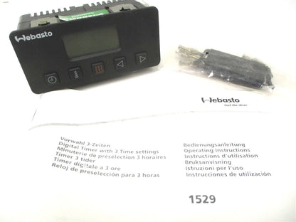 Webasto 7-Day Timer Controller for Heater 1529 Series 24V (827-75A, 46026B)