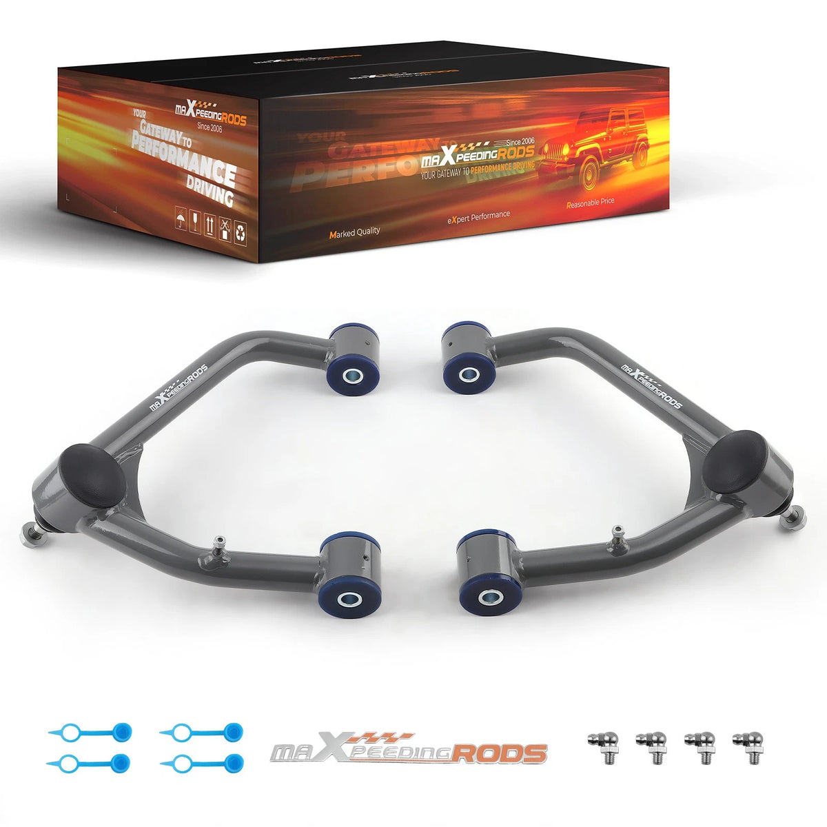 2-4" Lift Upper Control Arm Kit for Chevy Silverado 1500 GMC Sierra 1500 (2007–2018)