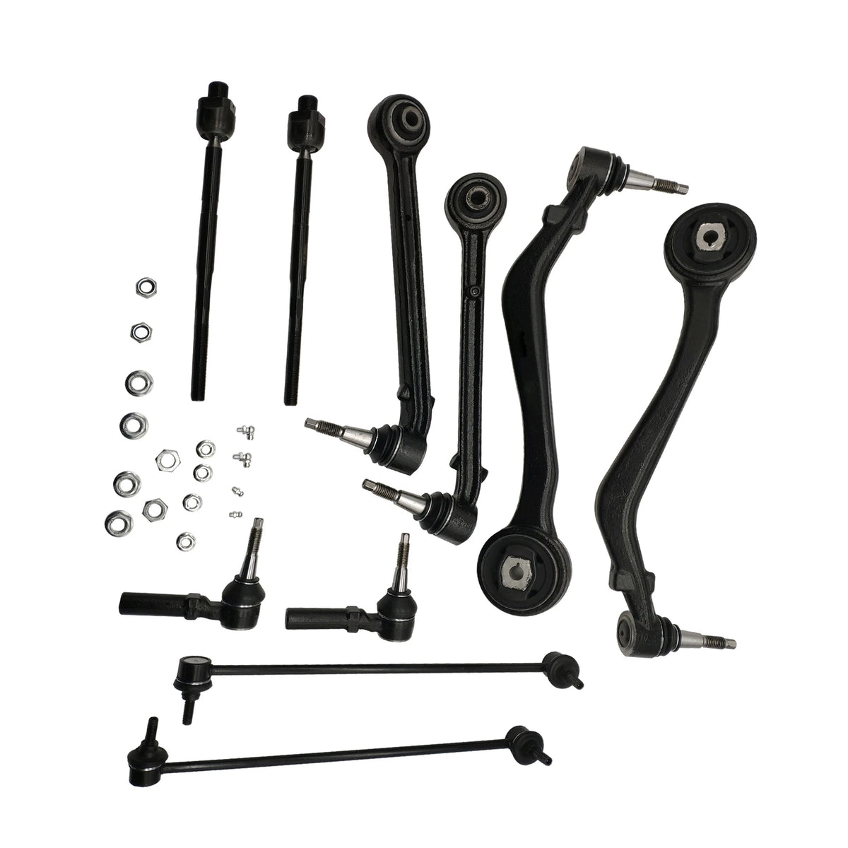 10X Front Lower Control Arms & Tie Rods Sway Bars for Chevy Camaro (2010–2015)