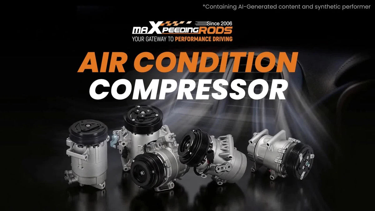 AC Air Compressor for Ford F-150 F-250 F-350 F-550 (1997–2007) CO 101510C