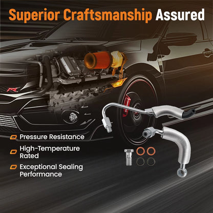 Turbo Water Feed Return Hose Line for Chevrolet Cruze Limited Sonic Trax (2013–2019)