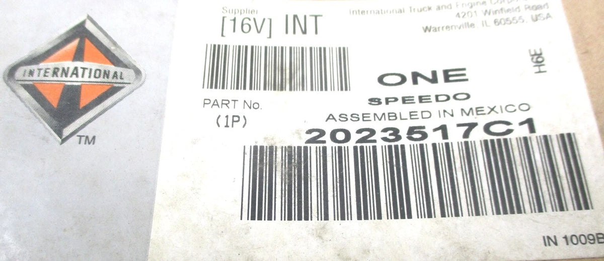 Speedometer for International (2023) - 2023517C1
