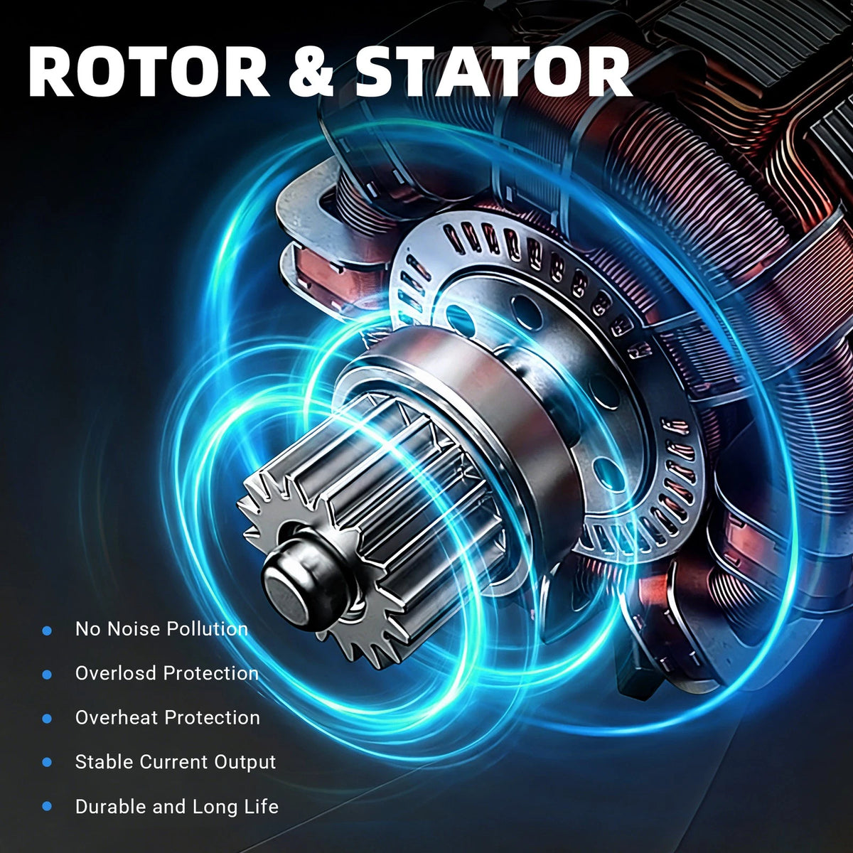 Alternator 125A 12V for Chevrolet Malibu Pontiac G6 Saturn Aura (2006–2010)