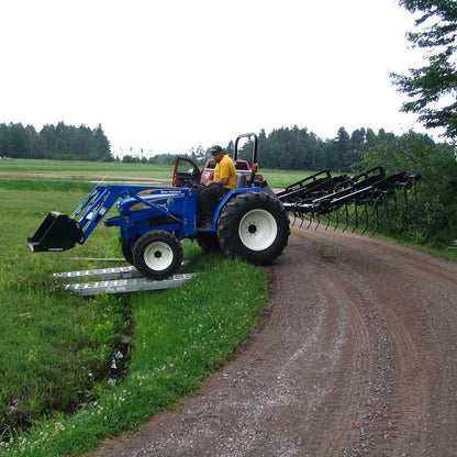 Set of 2 Aluminum Trailer Ramps for Truck Car (5000 lb Capacity)