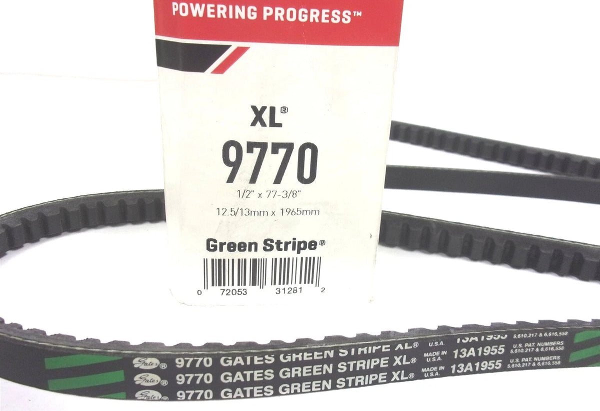 Gates High Capacity Accessory Drive V-Belt for 9770 XL 77-3/8" X 1/2"