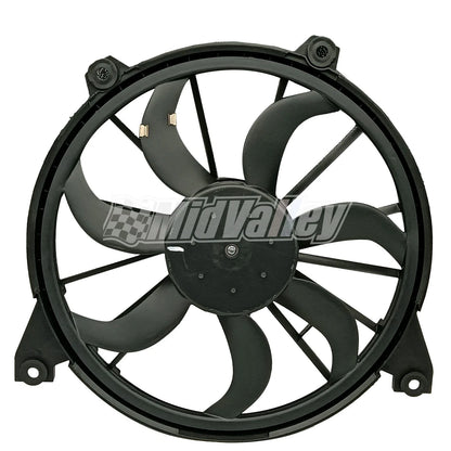 Radiator Cooling Fan 7 Blade with Shroud for Dodge Journey (2009–2010)