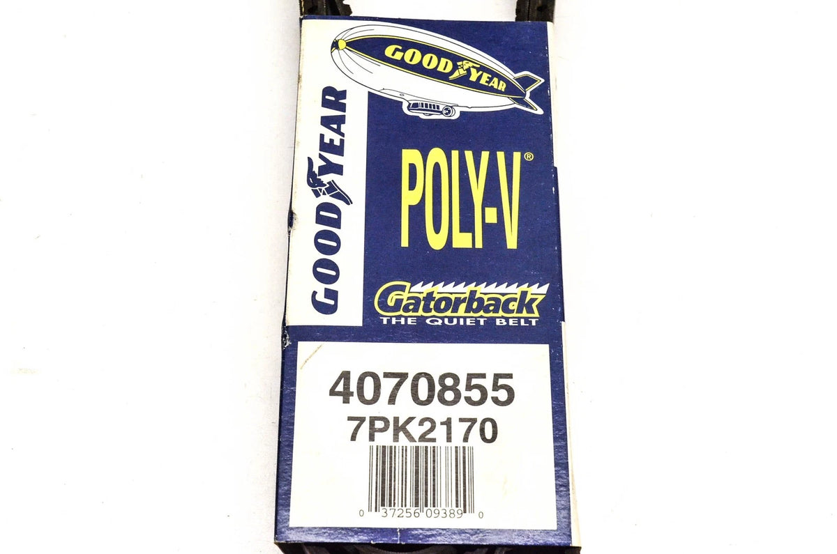 Goodyear Poly-V Belt Serpentine 7PK2170 for Various Makes (NOS)