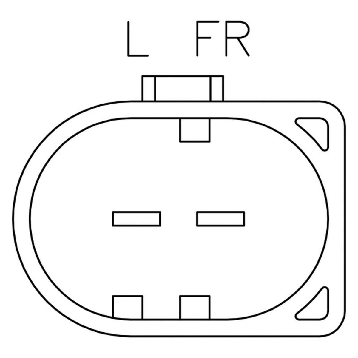 Voltage Regulator for Volkswagen Golf L4 1.8L (2000–2006) 038903803A