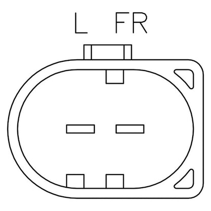 Voltage Regulator for Volkswagen Golf L4 1.8L (2000–2006) 038903803A