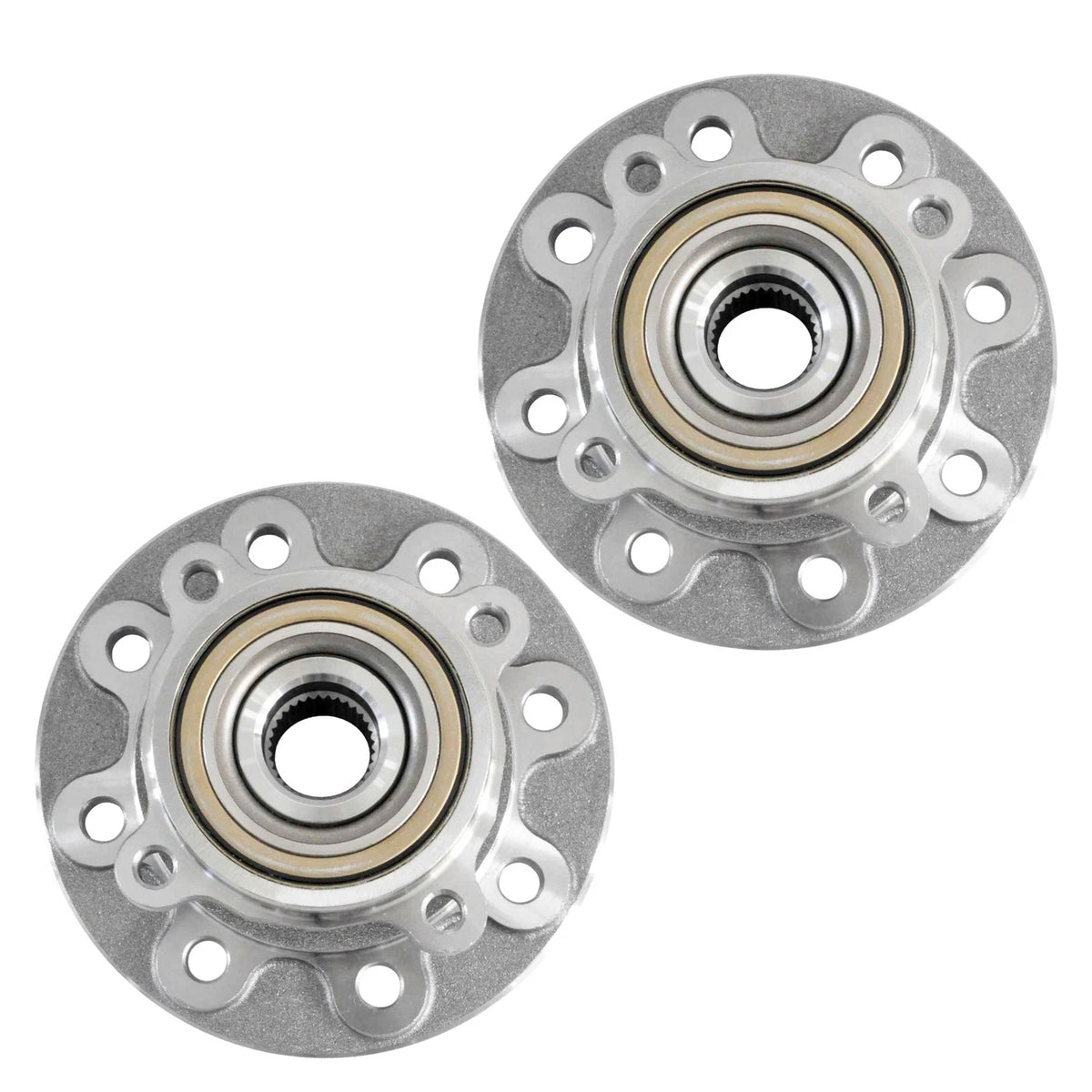 2pcs Front Wheel Hub & Bearing Assembly for Dodge Ram 2500 (1994–1999) 515012