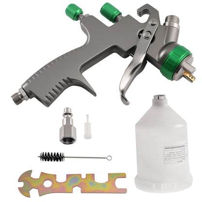 1.3mm LVLP Gravity Spray Gun for Car Body Furniture Painting (600ml Cup)