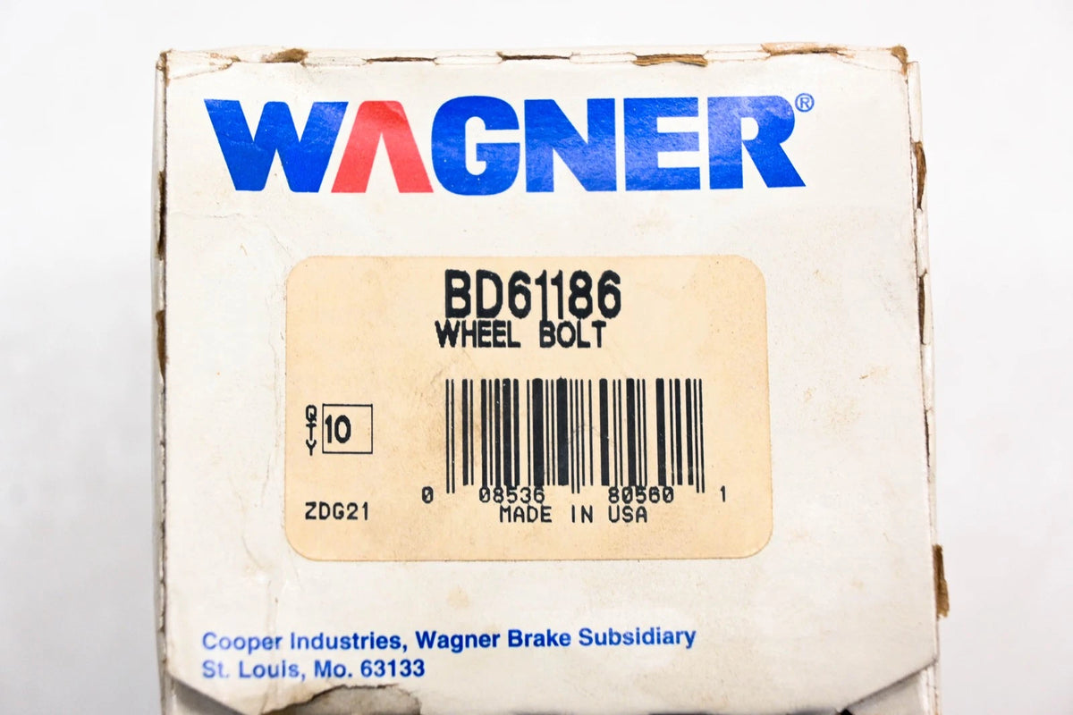 Set of 10 Wheel Lug Bolts 1/2"-20 for Wagner BD61186
