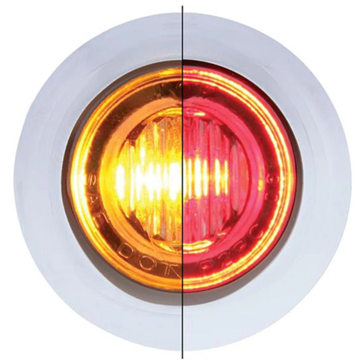 2X LED Clearance Marker Light with Bezel for UP Mini
