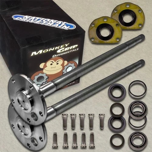 M-Grip Alloy Axle Shaft Kit for AMC 20 Wide Trac (One Piece)