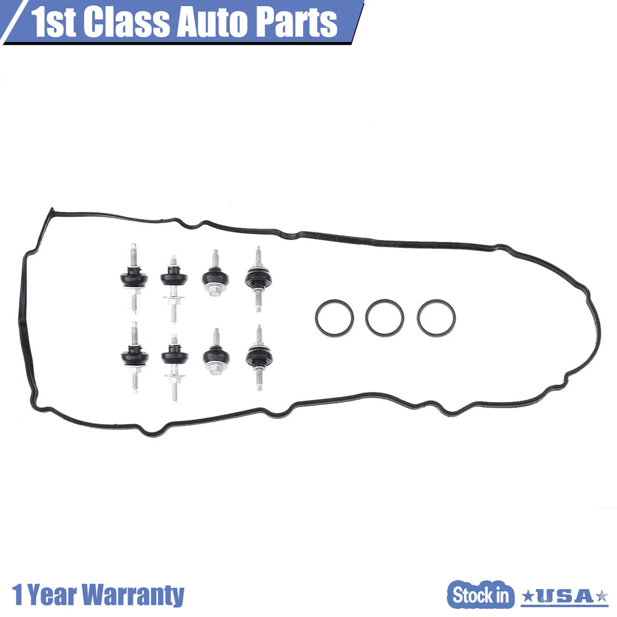 Left Engine Valve Cover w/ Gasket for Chrysler Sebring Dodge Avenger (2006–2010)