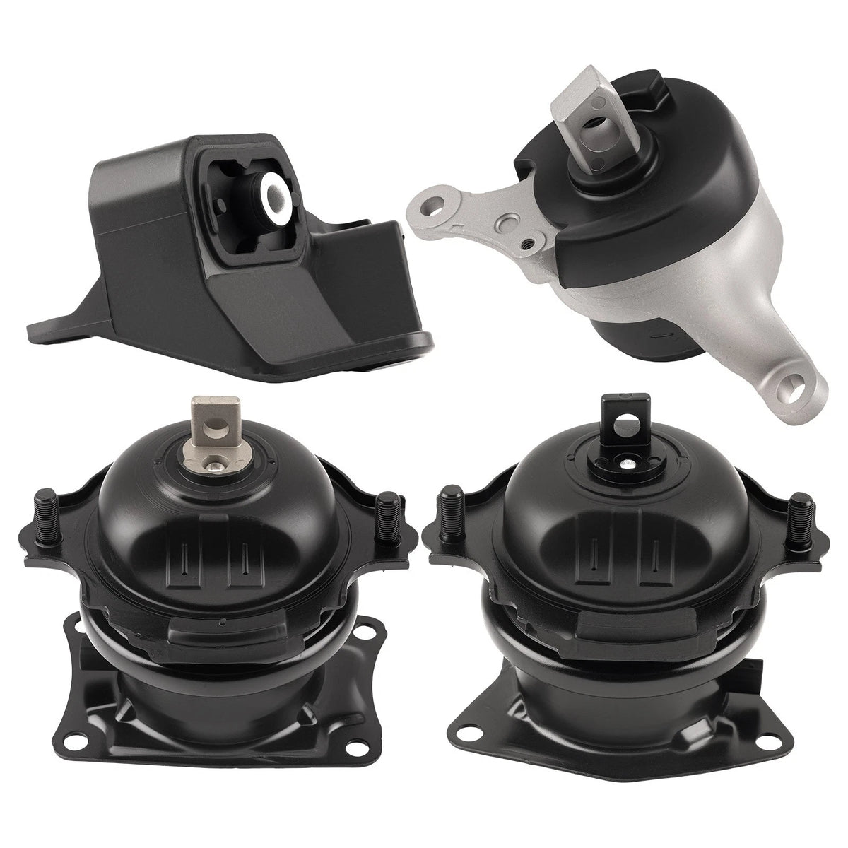 Set of 4 Engine Motor & Transmission Mounts for Acura MDX Honda Pilot (2016–2021)