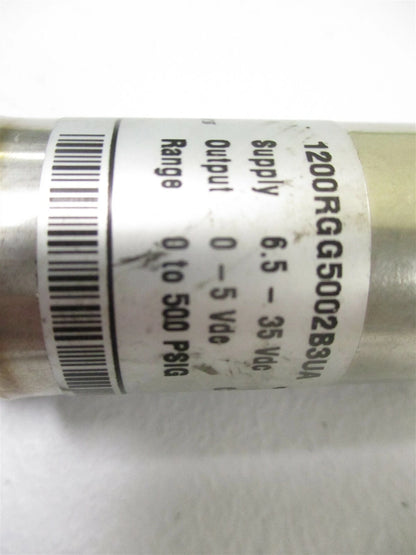 Gems Pressure Sensor 1200RGG5002B3UA for