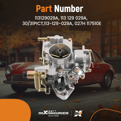 Carburetor 30/31 PICT-3 for VW Beetle (1971–1974) 113129029A