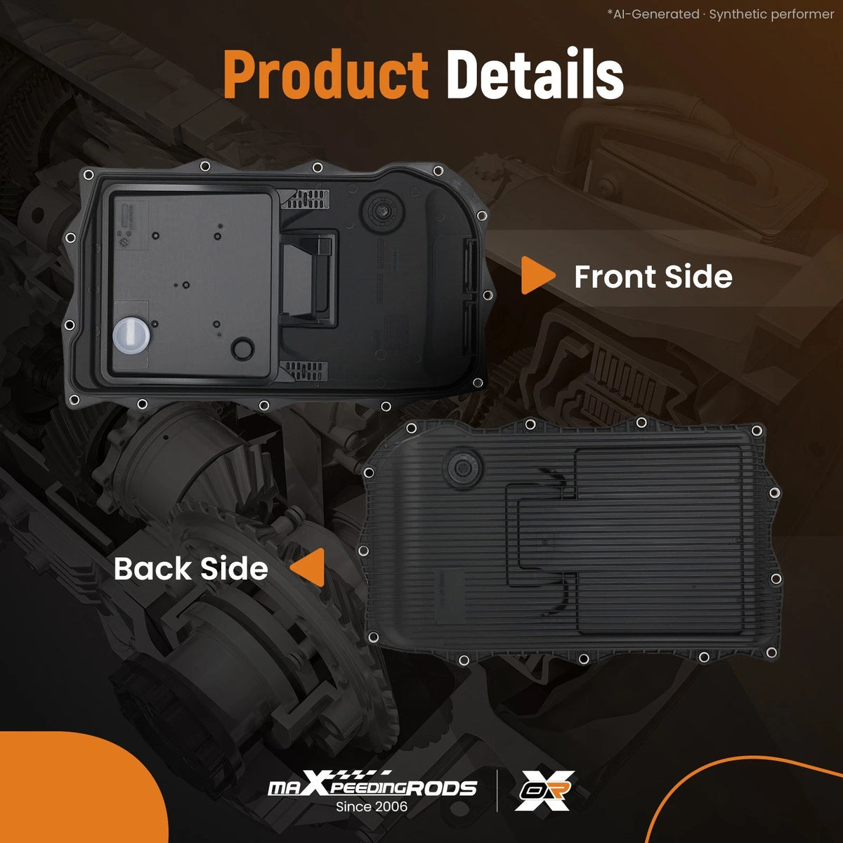 Auto Trans Oil Pan for BMW 328i X3 528i (2011–2016) 24117588895