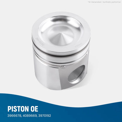Engine Piston with Pin for Dodge Ram 5.9L Diesel (2004–2006) 3970192 4089669