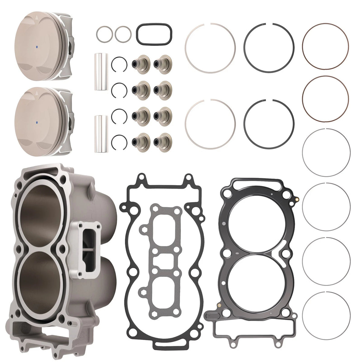 Cylinder Piston Gasket Kit for Polaris RZR XP 1000, Ranger Crew 900 (2014–2023)