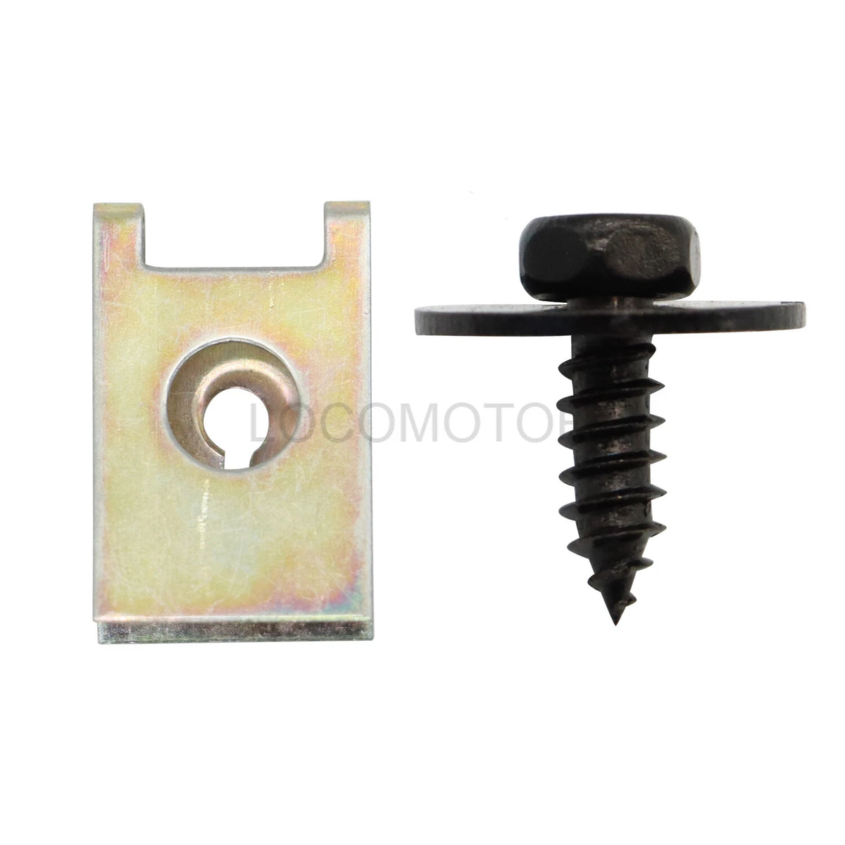 40pc Body Fender Bumper Retainer U Nut Clips Fastener for Car