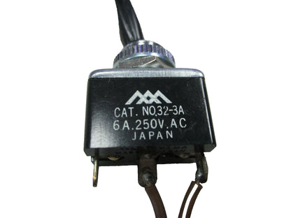Lever Switch for Kubota (OEM 68331-53130, CAT NO32-3A, 6A 250V)