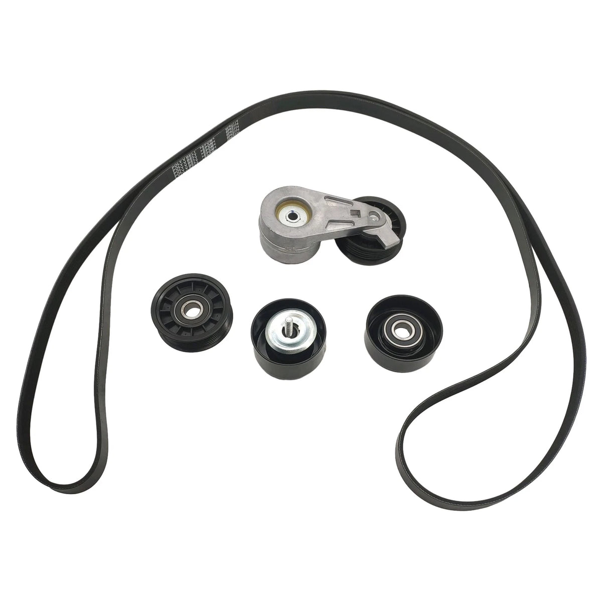 Serpentine Belt Tensioner Pulley Kit for Chevy Malibu/Impala/Saturn Vue (2008–2012)