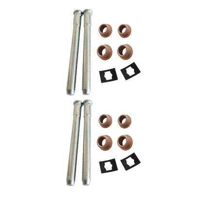 2X Door Repair Hinge Pin and Bushing Kit for Chevrolet S10 GMC (1994–2002)