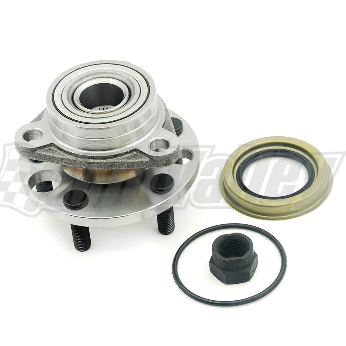 Front Wheel Hub & Bearing Assembly for Skyhawk Cimarron Beretta Firenza (1984–2005)
