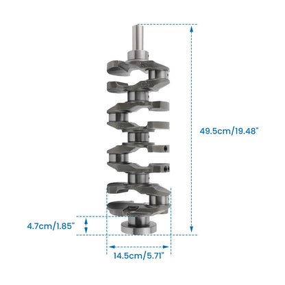 Engine Crankshaft Rods Bearing Kit for Hyundai Sonata, Kia Forte, Optima (2.4L)
