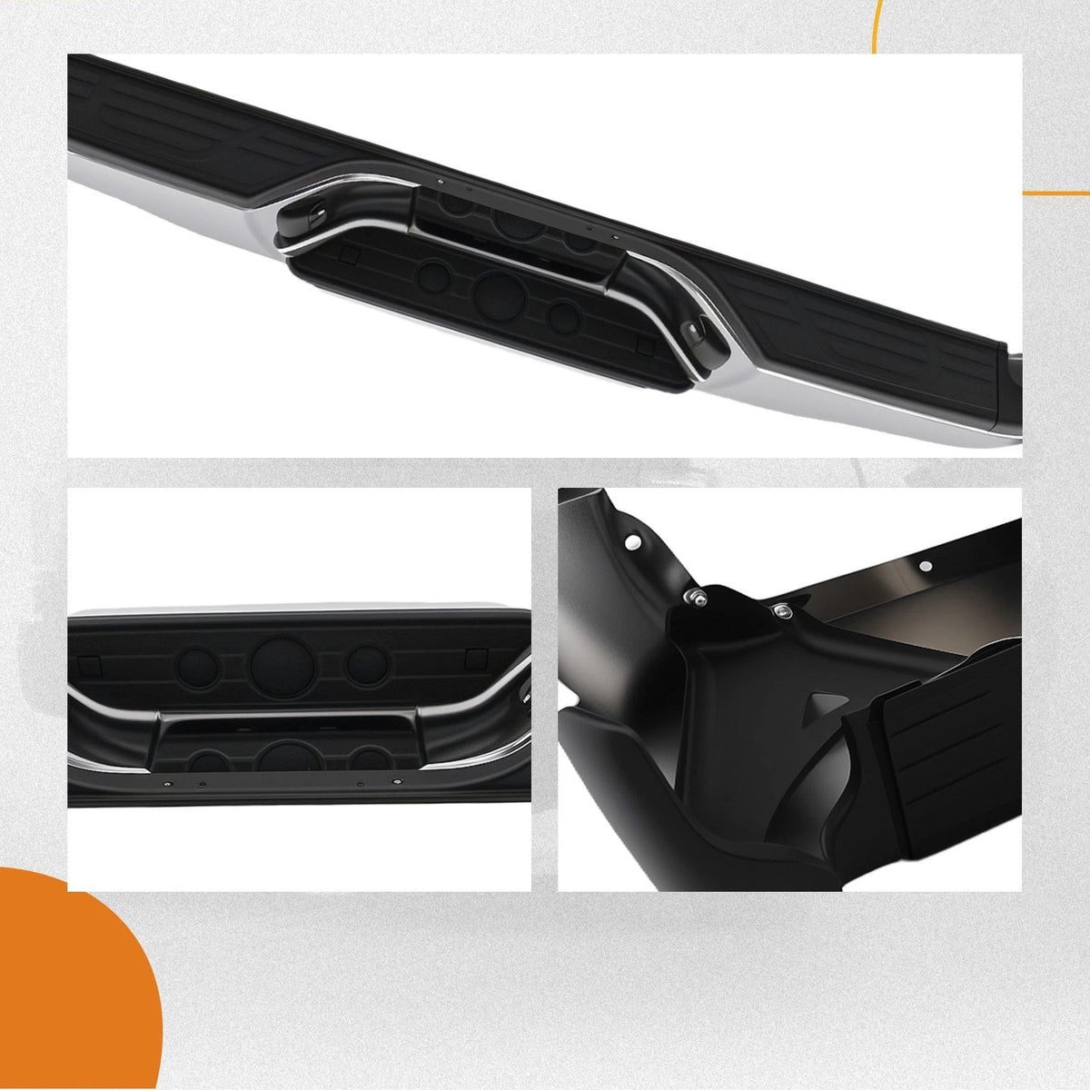 Rear Bumper Assembly Chrome for Toyota Tacoma (2005–2015) 5259104010