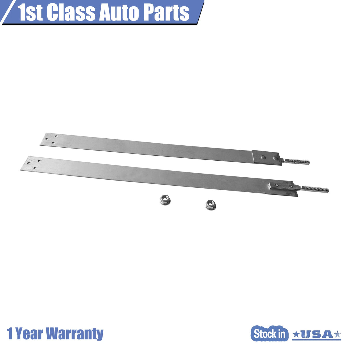 2X Fuel Tank Straps for Chevy GMC C/K 10 20 30 2500 3500 (16-20 Gallon)