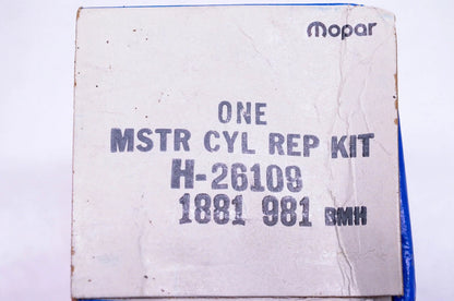 Master Cylinder Repair Kit for Mopar (H26109, H-26109)